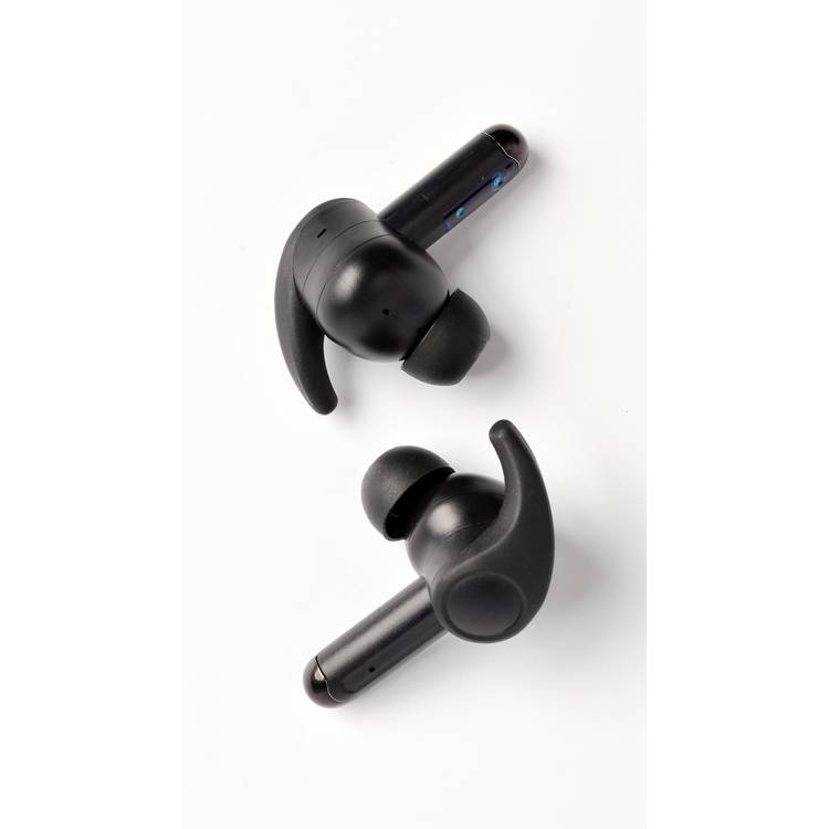 Green Lion Kavala Wireless Earbuds, 4.5 Hours Playtime, Bluetooth 5.2, Multi-Function Touch, 125 Days Standby, FTD Chipset - Black
