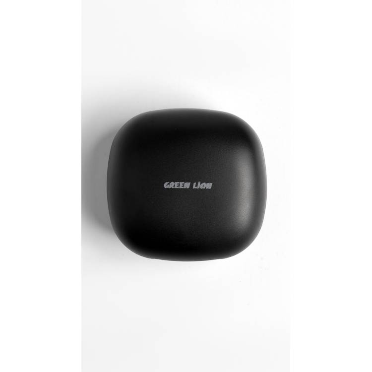 Green Lion Kavala Wireless Earbuds, 4.5 Hours Playtime, Bluetooth 5.2, Multi-Function Touch, 125 Days Standby, FTD Chipset - Black