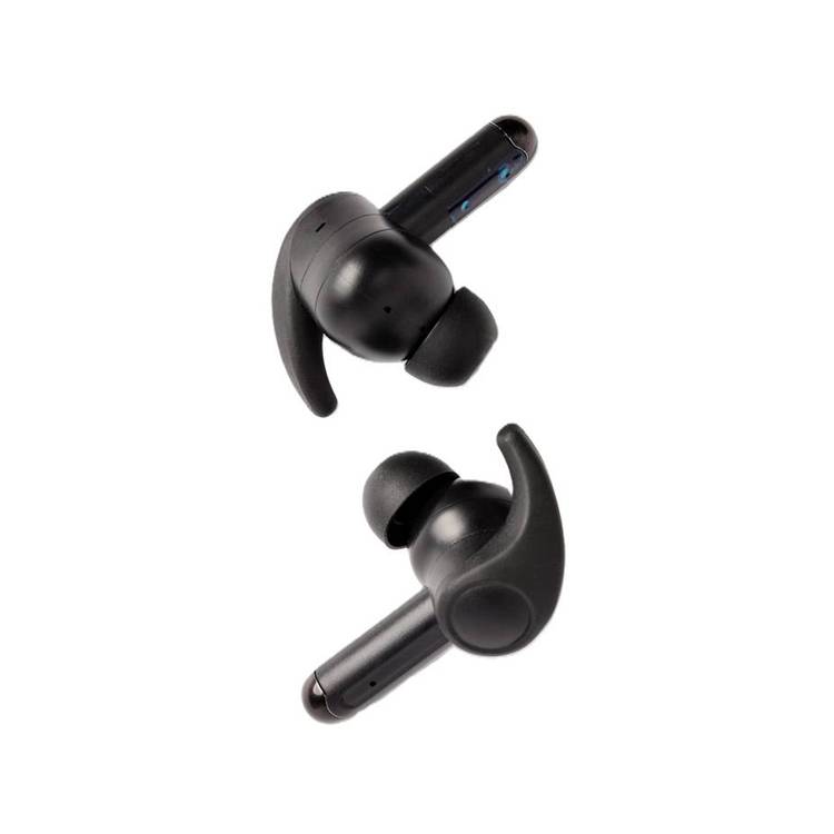 Green Lion Kavala Wireless Earbuds, 4.5 Hours Playtime, Bluetooth 5.2, Multi-Function Touch, 125 Days Standby, FTD Chipset - Black