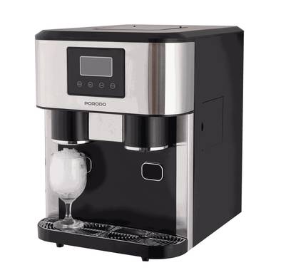 Porodo Lifestyle 3in1 Ice Maker with Crusher and Cold Wat...