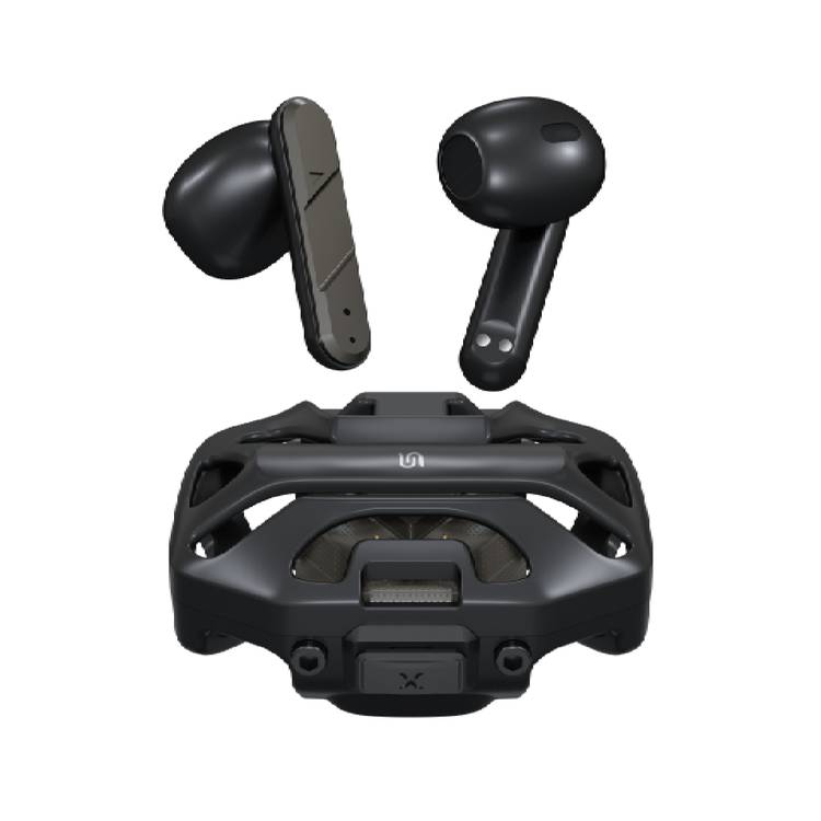 Porodo Soundtec Element True Wireless Earbuds - Black