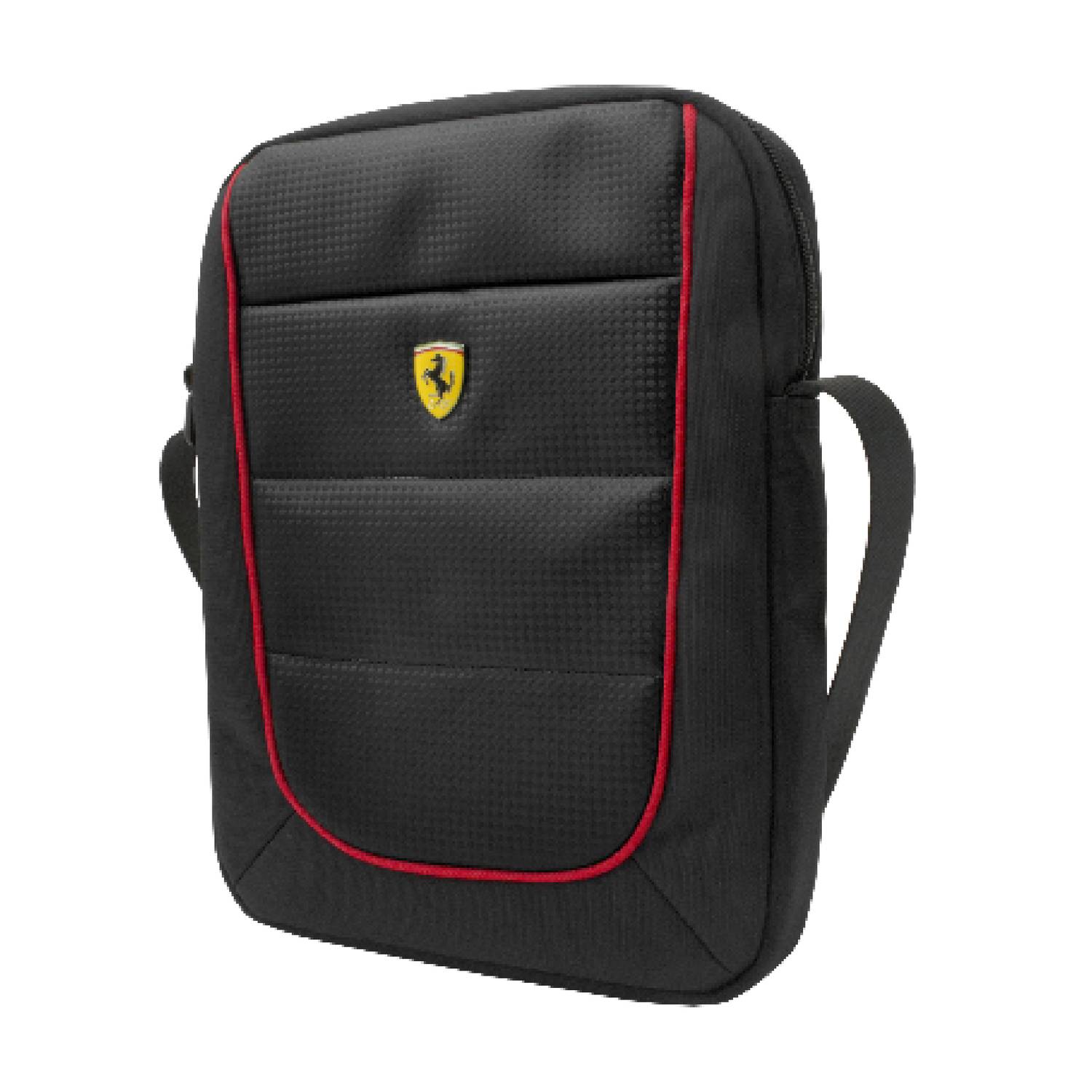 Shop Ferrari Scuderia Tablet Bag with Shoulder Straps 10