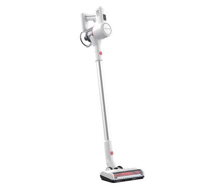 Green Lion Turbo Vacuum Cleaner with 2 Speed Modes, Washable Filter, Motorized Brush with LED Light, One-Button Dust Tank Removal, 35 Minutes Working Time, 0.5 L Dust Tank Capacity - White