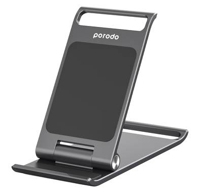 Porodo Foldable Mobile Stand with Aluminum Alloy Material...
