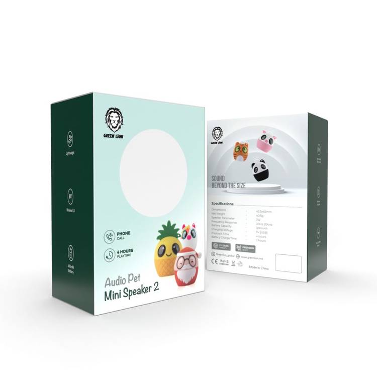 Green Lion Audio Pet Mini Speaker 2 - Panda