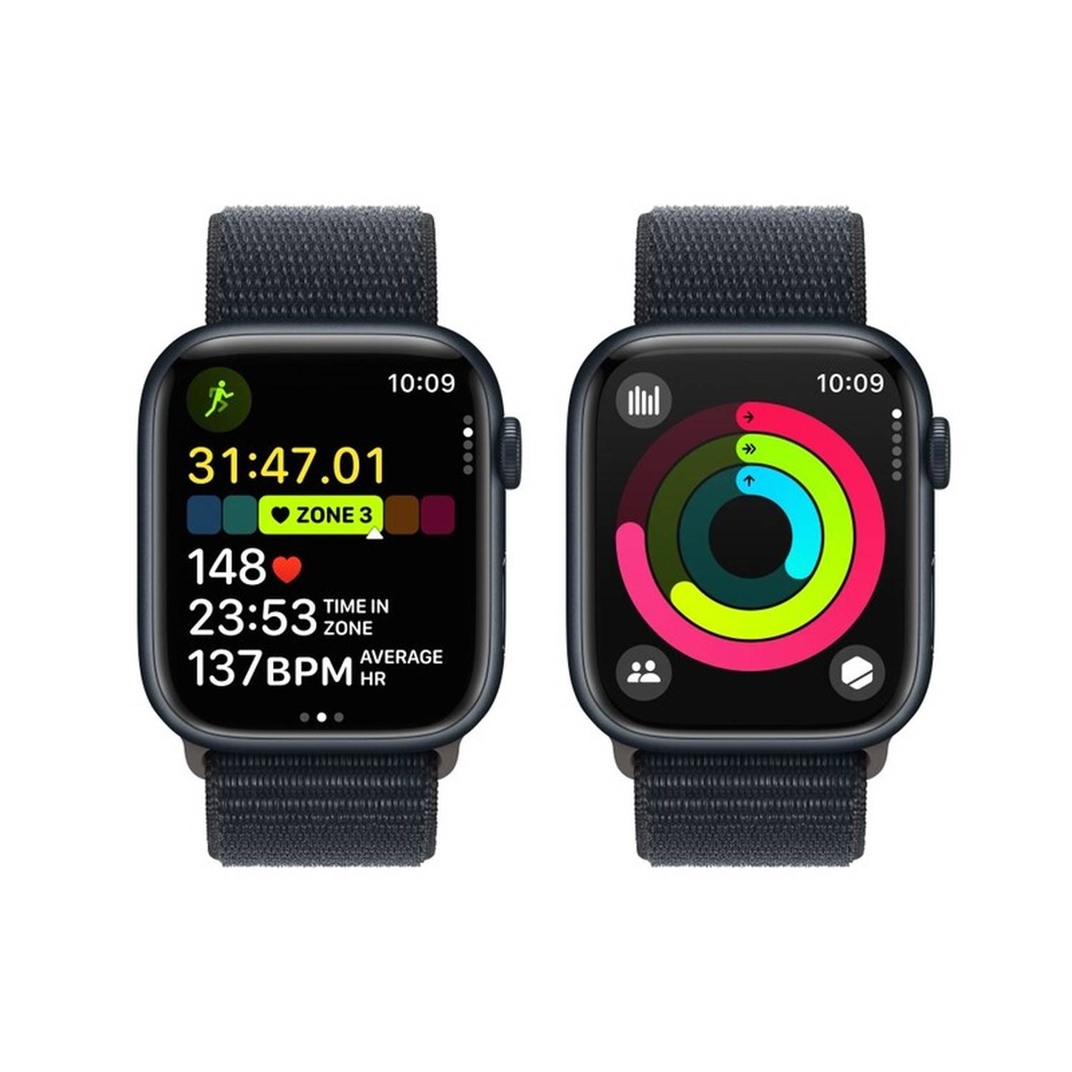 Apple watch series 4 space gray aluminum case with black sport loop discount