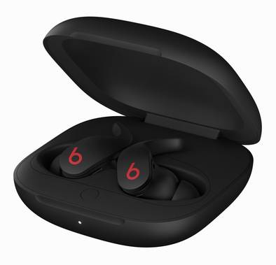 Beats Fit Pro True Wireless Earbuds, Noise Cancelling Earphones with High-Quality Call Performance, Secure-Fit Wingtips - Black