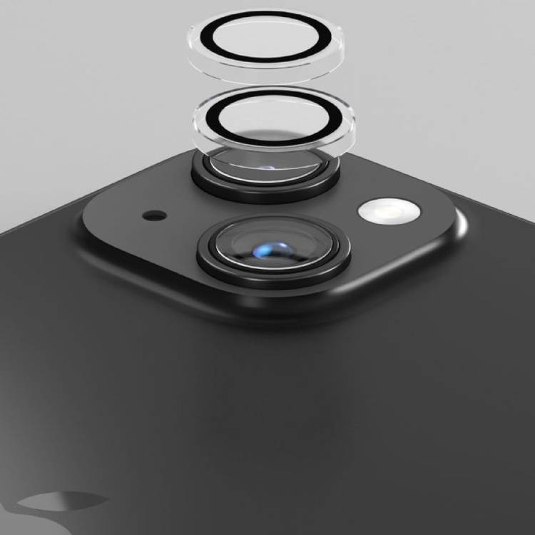 Devia iPhone 15 & 15 Plus Lens Protector For Peak Series Crystal ( 2 pcs ) - Clear