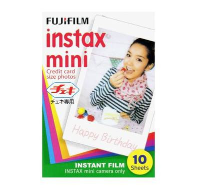 Fujifilm Instax 1 Pack Of Film - Mini 10 Sheets
