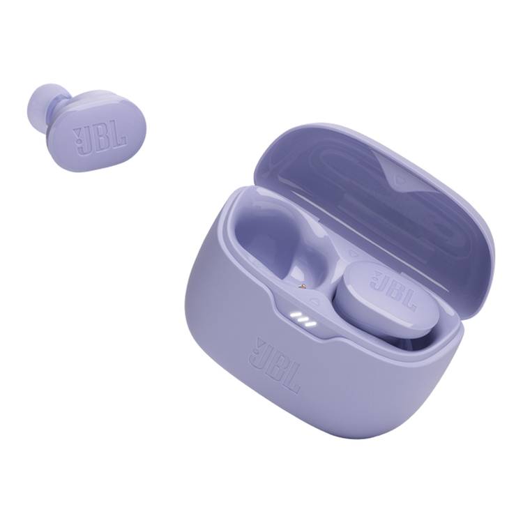 JBL Tune Buds True Wireless In-Ear Earbuds with Built-in Microphone, 48 Hours Battery Life, Active Noise Cancelling, Water Resistant & Dust Proof, Voice Assistant Integration, Touch Control, Fast Charge, Multi-point Connection, Hands Free Calls - Purple