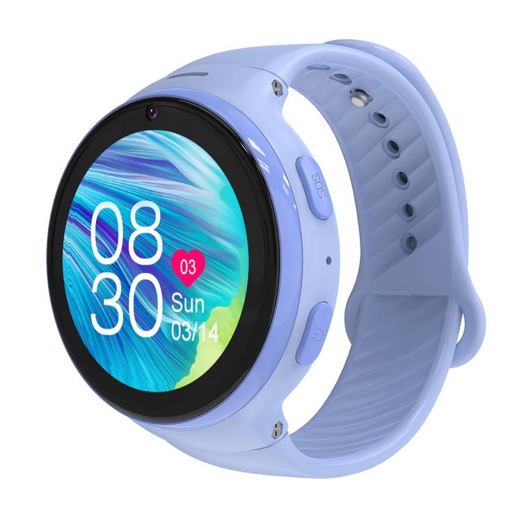 Buy Porodo Kids 4G Smartwatch Android OS with WhatsApp in UAE SOS Calling Blue Color PD KDSWT BU