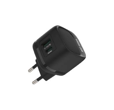 Green Lion PD20W+QC Wall Charger With USB-C To USB-C Cabl...