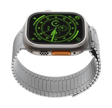 Levelo Milanese Watch Strap For Apple Watch - Titanium