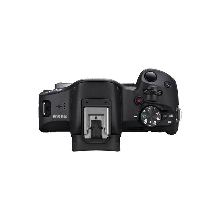 Canon EOS R50 Mirrorless Camera  RF-S 18-45mm f/4.5-6.3 IS STM Lens 