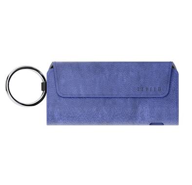 Levelo Neo Leather Case for IQOS Iluma 2023 with Terra Cigarette Compartment - Blue