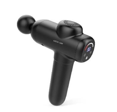 Green Lion Wave Massage Gun, 20W, 1500mAh, Six Massage He...