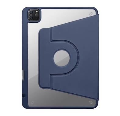 Green Lion Transparent Folio Case For iPad Pro 12.9 - Blue