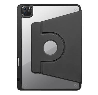 Green Lion Transparent Folio Case For iPad Pro 11 - Black
