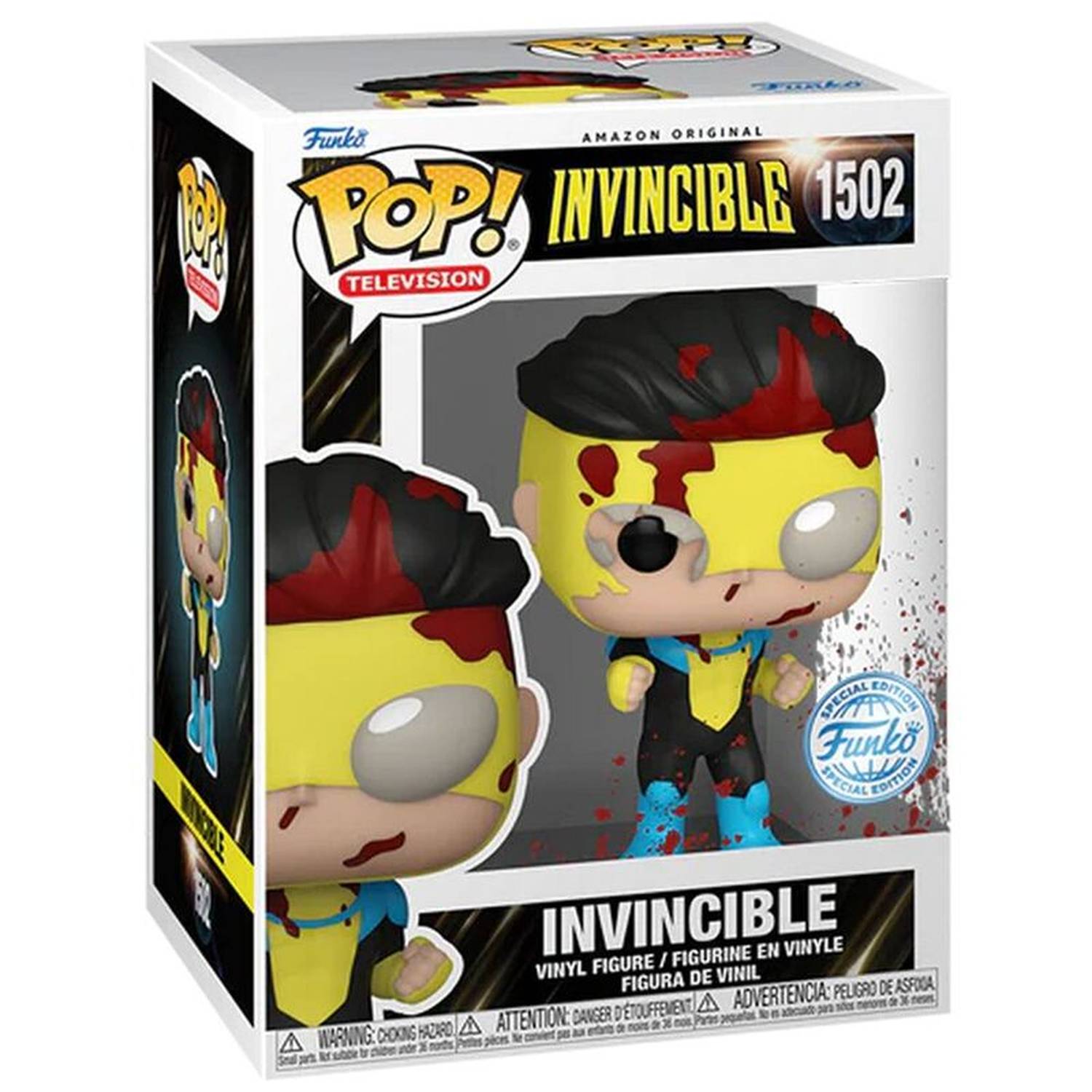 Get Funko Toys Invincible Invincible Battle Damage (FU77965) Get Funko Toys Invincible Invincible Battle Damage (FU77965)