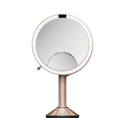 Simplehuman Sensor Trio Touch Control Cosmetic Mirror - Rose Gold