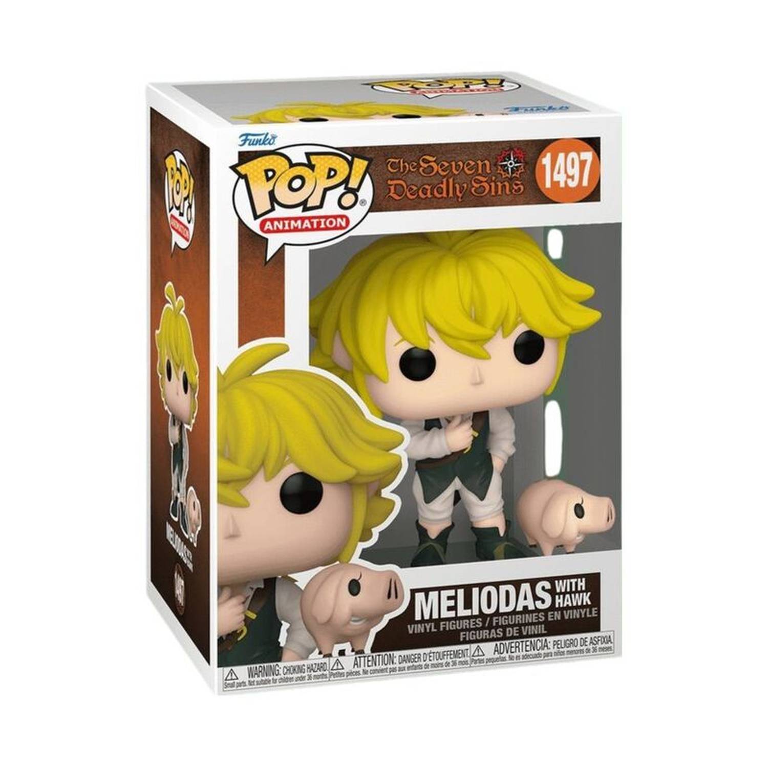 Buy Funko Toys Seven Deadly Sins Meliodas With Hawk (FU75541)