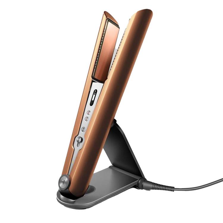 Dyson HS07 Corrale Straightener - Bright Copper/Nickel With Charging dock -  Brown | UAE (413121-01)