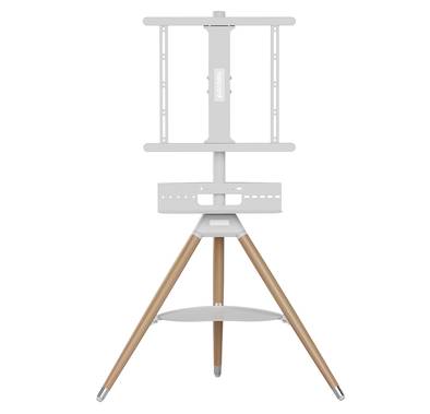 Porodo TV Stand Wooden Tripod, Compatible with 32" - 65" ...