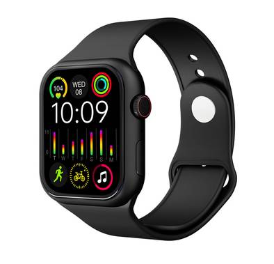 Porodo Smartwatch 2.1 Magnifico with Sport Band  - Black