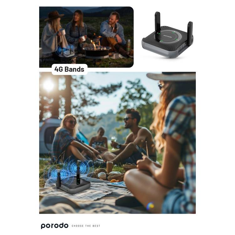 Porodo Home & Outdoor Portable Router in UAE | 10 Devices Connection ...