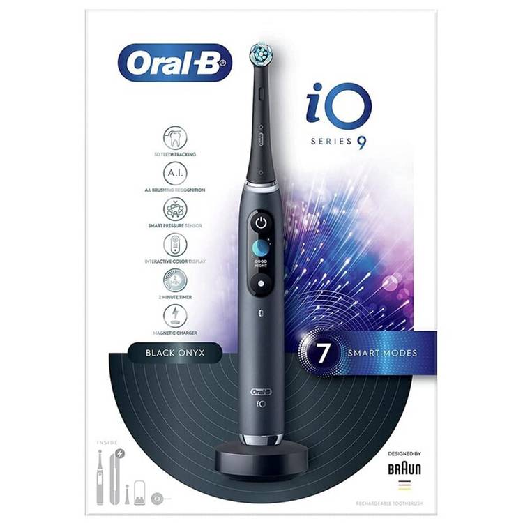 Oral-B IO Series 9 Electric Toothbrush - Black (IOM9.2B2.2.2AD)