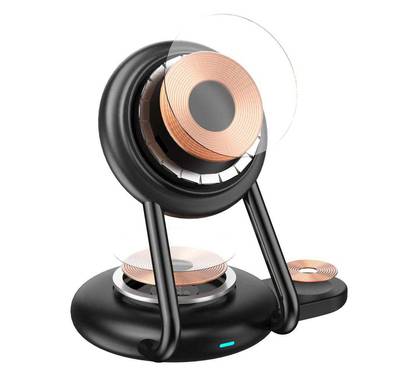 Green Lion 3 in 1 MagCharge Hub - Black