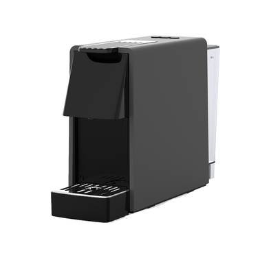Lepresso Coffee Maker with Capsule Auto Ejection System, 19 Bar Pressure Pump, Flow Meter, Self-Cleaning Mode, 1450W Rated Power, 600mL Water Tank Capacity - Black