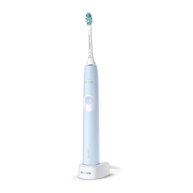 Philips Sonicare ProtectiveClean 4300 Sonic Electric Toothbrush-HX6803/26 -  Light Blue | UAE (HX6803/26)