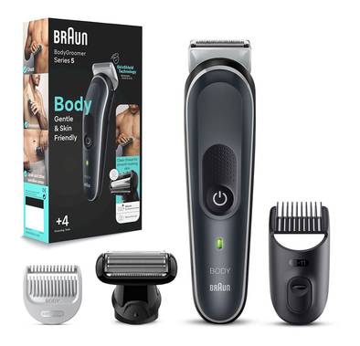 Braun Series 5 Body Groomer for Men-BG5360  - Gray
