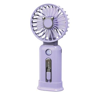 Green Lion WindMate Portable Fan & Powerbank - Purple