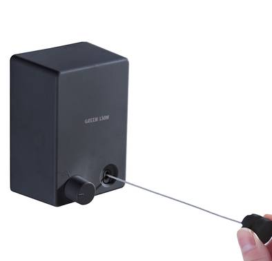 Green Lion Indoor & Outdoor Clothesline - Black