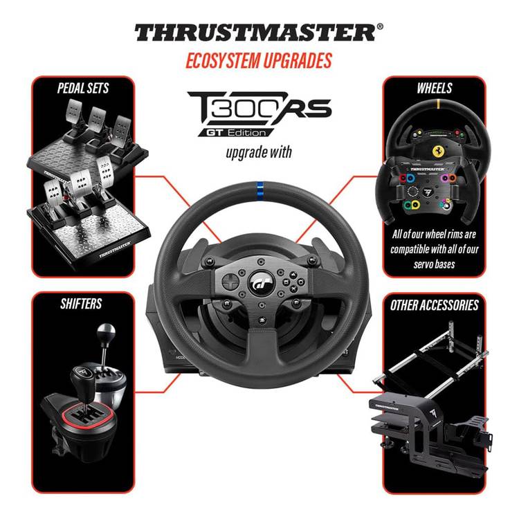 2024-25 秋冬新作  ハイブランドの 中古 Racing Edition GT T300RS 動作確認済み】Thrustmaster その他