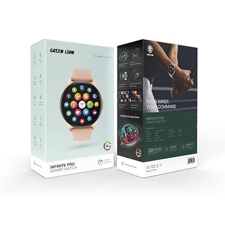 Green Lion Infinite Pro Smart Watch in UAE Multiple Sport Modes Rose Gold GNINFPROSWRGD