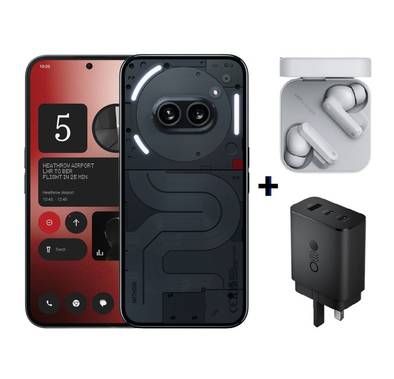 Nothing Phone 2A 12GB RAM/ 256GB Smartphone + CMF Buds & Charger - Black