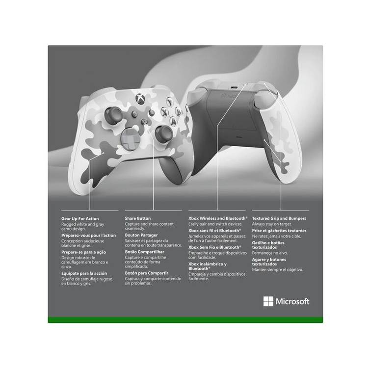 Microsoft XBox Special Edition Wireless Controller Arctic Camo UAE QAU 00139