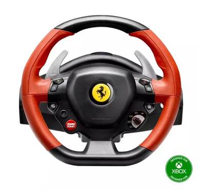 Thrustmaster Ferrari 458 Spider Racing Wheel - Black / Red 