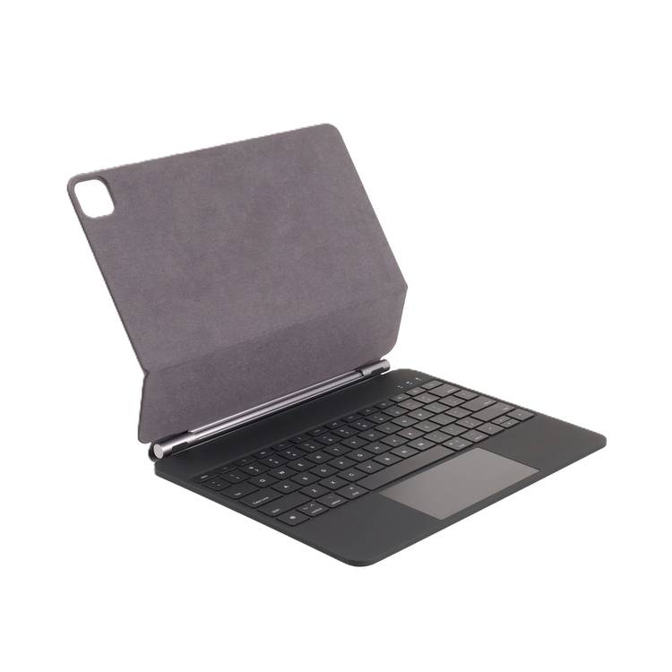 Green Lion Magic Keyboard Case for iPad Pro 13", 10 m Operating Distance, Type-C Charging Port, Pencil Holder - Black