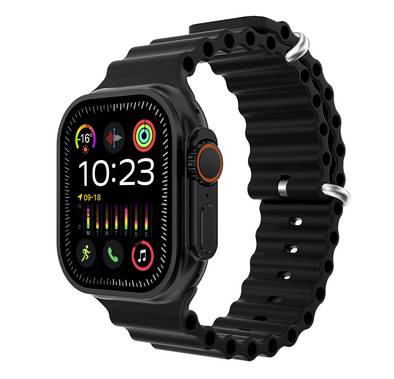Porodo Blue Watch Ultra with Motion Gestures, Bluetooth C...