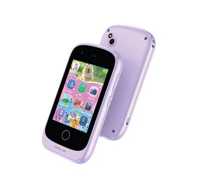 Green Lion Kids Smartphone with Dual Camera - Purple - 512 Mb