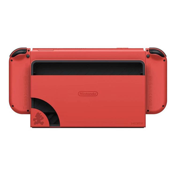 Nintendo Switch OLED - Mario RED Edition Console + FR-TEC Peluche Super  Mario 22cm (Bundle) - Red (112872760018713)