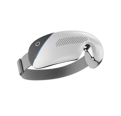 Green Lion Smart Eye Massager 2 with Four Massage Modes, Up to 2 Hours Working Time, 180° Foldable Design, 5W Rated Power, Sleep Music & Voice Broadcast - White