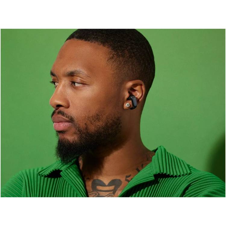 Bose Ultra Open Earbuds with Up to 7 Hours Playtime, Bluetooth 5.3, Multipoint Connectivity, Open-Ear Design, IPX4 Water Resistant - Black