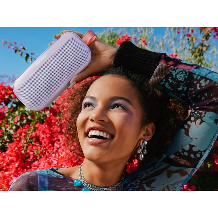Bose SoundLink Flex Bluetooth Portable Speaker, Wireless Waterproof Speaker for Outdoor Travel, 12 Hours Per Charge - Lilac