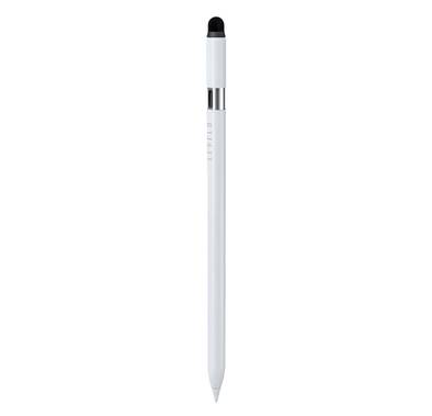 Levelo Skystick Universal & iPad Stylus Pen, Wireless & Type-C Charging, 8 Hours Working Time, 90mAh Polymer Lithium ion Battery, Sleep Mode, Replaceable Nibs - White 