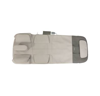 Porodo Lifestyle Full Body Massage Mat with Smart Heat & Multiple Massage Modes, Vibration Massage, Airbag Kneading, 200cm Maximum Height, 48W Rated Power - Gray